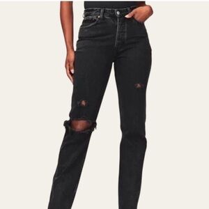 Abercrombie Curve Love Jeans - Black 26/2